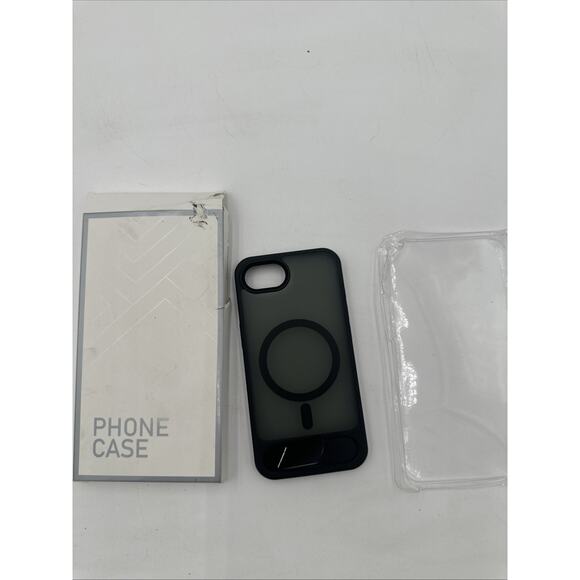 iPhone 16E Slim Translucent Case with Kickstand and MagSafe Compatibility - Picture 1 of 4